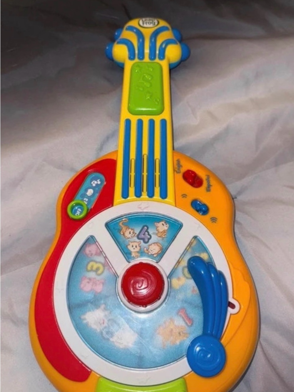 Kids Leapfrog guitar fun musical learning activity in excellent working condit